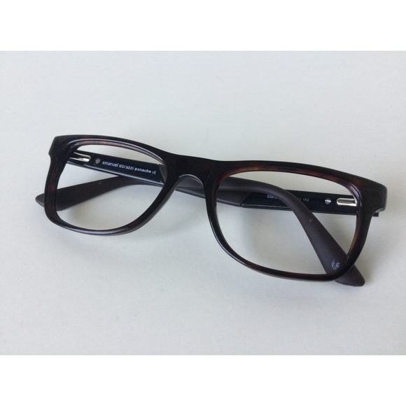Emanuel Strazzi Panache Eyeglasses ESP3-1243 Brown Frame 52-19-140 - Picture 6 of 9
